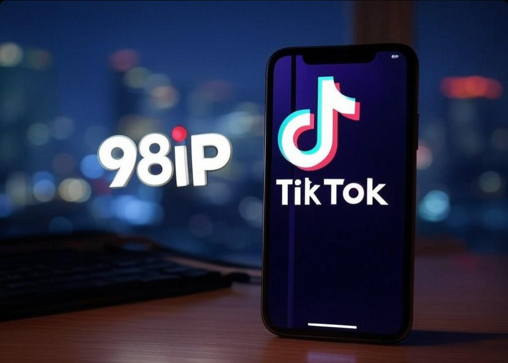 運營tiktok帳號怎麼選擇海外代理ip？-98ip住宅代理