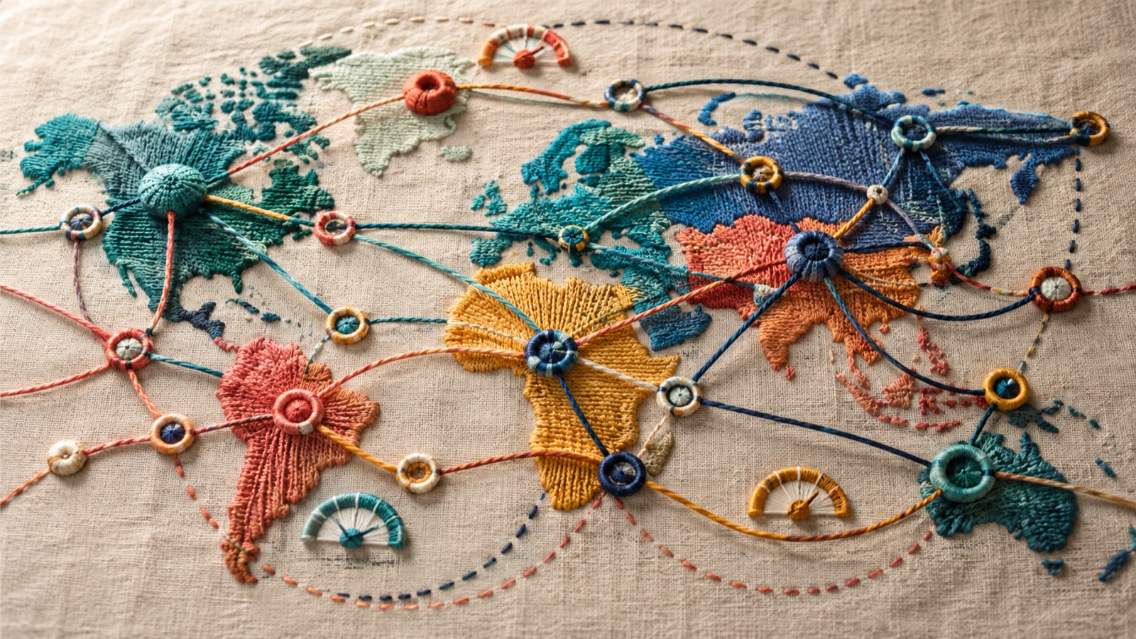 以刺繡全球網際網路路線呈現可量測的代理服務可靠性